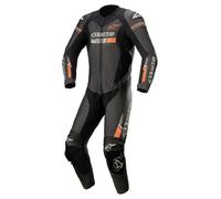 Alpinestars GP Force Chaser, combinaison en cuir 1pcs. 54 Noir/Rouge Néon Noir/Rouge Néon
