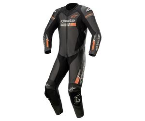 alpinestars GP-Force Chaser 1 Pièce Combinaison en cuir 1 partie Noir/Rouge néon 58 homme multicolore