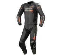 alpinestars GP-Force Chaser 2 Pièces combinaison en cuir Noir/Rouge néon 48 48