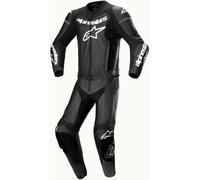 Alpinestars GP Force Lurv, combinaison en cuir 2pcs. perforée 50 Noir Noir