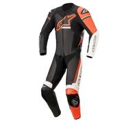 Alpinestars GP Force Phantom Costume en Cuir de Moto One Piece (Black-White-Red,58) 58