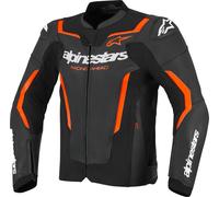 ALPINESTARS Blousons et Vestes GP Force V2 Leather Airflow Black / Red Fluo 54