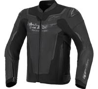 Alpinestars Blouson moto en cuir GP Force V2 Noir/Noir Taille 54 Homme