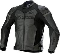Alpinestars GP Force, veste en cuir 54 Noir/Noir Noir/Noir