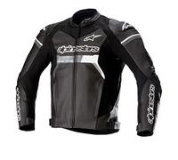 Alpinestars GP Force Veste en cuir de moto, schwarz, 58
