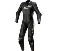 Combinaison en Cuir Femme Alpinestars Stella GP Plus Noir/Blanc/Gris métallisé40 Long Noir,Blanc,Gris métallisé