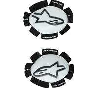 Alpinestars GP Plus Curseurs de genou, noir-blanc pour homme