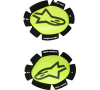 Alpinestars GP Plus Curseurs de genou, noir-jaune pour homme