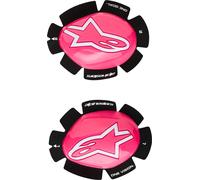 Alpinestars Glisseurs de genoux GP Plus Taille unique Fuchsia Néon/Blanc