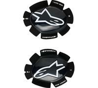 Alpinestars GP Plus, glisseurs de genoux Taille unique Noir/Blanc Noir/Blanc