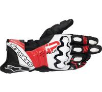 Alpinestars Gp Plus R V3 Gants de moto, noir-blanc-rouge, taille 3XL pour homme