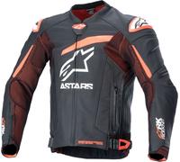 Alpinestars GP Plus R V4 Rideknit veste en cuir de moto perforée, noir-rouge, taille 54 pour homme