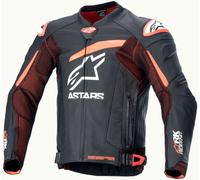 Alpinestars GP Plus R V4 Rideknit, veste en cuir perforé 54 Noir/Rouge Néon/Blanc Noir/Rouge Néon/Blanc