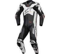 Alpinestars GP Plus V4 Sprint Combinaison moto 1 pièce en cuir, Noir/Blanc, Taille 54