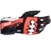 Alpinestars Gants moto GP Pro R4 Noir/Fluo Rouge/Blanc Taille L Homme