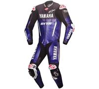 Alpinestars GP-R7 Yamaha, combinaison en cuir 1pcs. 48 Bleu/Noir/Blanc/Rouge Néon Bleu/Noir/Blanc/Rouge Néon