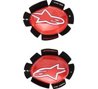 Alpinestars GT Tech, glisseurs de genoux Taille unique Rouge/Blanc Rouge/Blanc