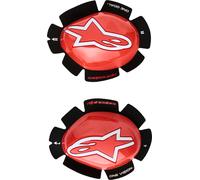 Alpinestars GT Tech, glisseurs de genoux Taille unique Rouge/Blanc Rouge/Blanc
