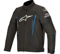 Alpinestars Gunner V2, textile veste imperméable à l’eau S Noir/Bleu Noir/Bleu