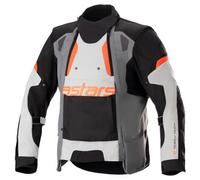 Alpinestars Halo, veste textile Drystar XL Noir/Gris/Gris Clair/Orange Noir/Gris/Gris Clair/Orange