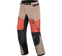 Alpinestars Halo Pro, pantalon en textile DrystarXF XL Marron/Rouge/Noir Marron/Rouge/Noir