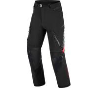 Alpinestars Halo Pro, pantalon en textile DrystarXF 4XL Noir/Gris Foncé/Rouge Noir/Gris Foncé/Rouge