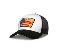 Alpinestars Hardware Trucker Hat Casquette de Baseball Homme Noir/Blanc Taille Unique