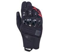 Alpinestars Harok Pro Drystar XF Gants de moto imperméables, Noir/Gris/Rouge, Taille XL