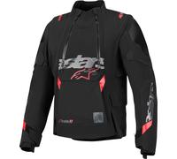 Alpinestars Harok Pro Drystar XF Veste textile de moto imperméable, noir, Taille 4XL