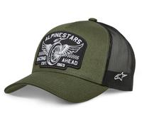 Alpinestars Heritage Patch Casquette de camionneur, Vert/Noir, Taille unique