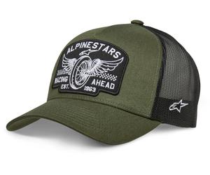 Alpinestars Heritage Patch Casquette de camionneur, Vert/Noir, Taille unique