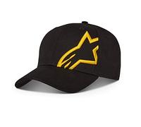 Alpinestars Homme Corp Snap 2 Casquette de baseball, Or Noir, Taille unique EU