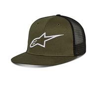 Alpinestars Homme Corp Trucker Casquette de baseball, Militaire / Noir, Taille unique EU