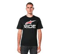 Alpinestars T-shirt Ride 4.0 CSF manches courtes Noir/Blanc/Rouge XL Homme