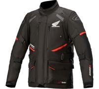 Alpinestars Honda Andes v3 Drystar Veste textile moto, noir/rouge, Taille S