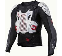 Alpinestars Honda Bionic Plus V2, veste de protection L Noir/Blanc/Bleu/Rouge Clair Noir/Blanc/Bleu/Rouge Clair