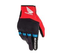 Alpinestars Honda Copper Gants de Moto (Black/Red/Blue,XL)