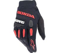 Alpinestars Honda Full Bore, gants M Noir/Rouge Clair/Blanc Noir/Rouge Clair/Blanc