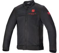 Alpinestars Honda Luc V2 Air Veste textile de moto, noir/rouge, Taille L