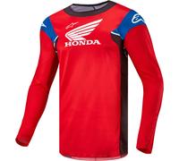 Alpinestars Honda Racer Iconic Maillot de motocross, Rouge/Blanc/Noir, Taille M