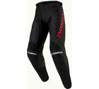 Alpinestars Honda Racer Iconic, pantalon en textile 28 Noir/Rouge Noir/Rouge