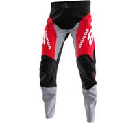 Alpinestars Honda Racer Veil, pantalon en textile 34 Noir/Gris/Rouge Noir/Gris/Rouge