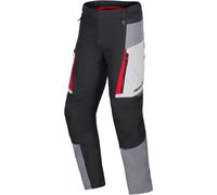 Alpinestars Honda ST-1, pantalon textile imperméable S Gris Clair/Gris Foncé/Noir/Rouge Gris Clair/Gris Foncé/Noir/Rouge