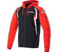 Alpinestars Honda Sweat à Capuche Zip (Black/Red,M)
