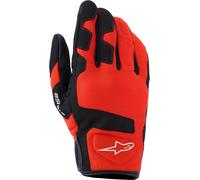Alpinestars Gants de moto Ignite – Noir/Rouge – Taille M pour homme