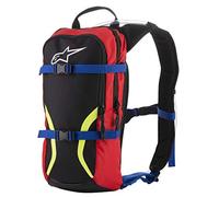 Alpinestars Iguana Hydration Sac à Dos, Bleu/Jaune/Rouge, 6 L