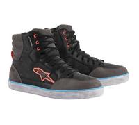 Alpinestars J-6 Canvas Chaussures de moto imperm - ables (Black-Gray,12 (45.5)) 42