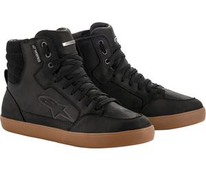 Alpinestars J-6, chaussures imperméable à l’eau 10 US Noir/Marron Noir/Marron