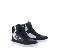 Alpinestars J-6 Chaussures imperméables (Black/White/Grey,9 (42))