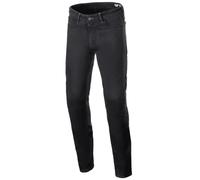 Alpinestars Copper V3 Denim Pantalon textile de moto, noir, taille 32